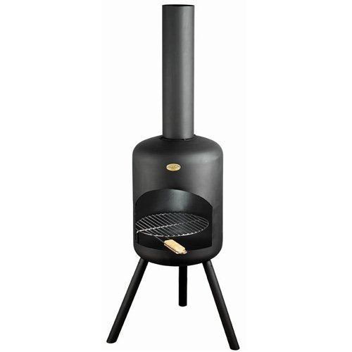 BonFeu BonSelo Black Fireplace