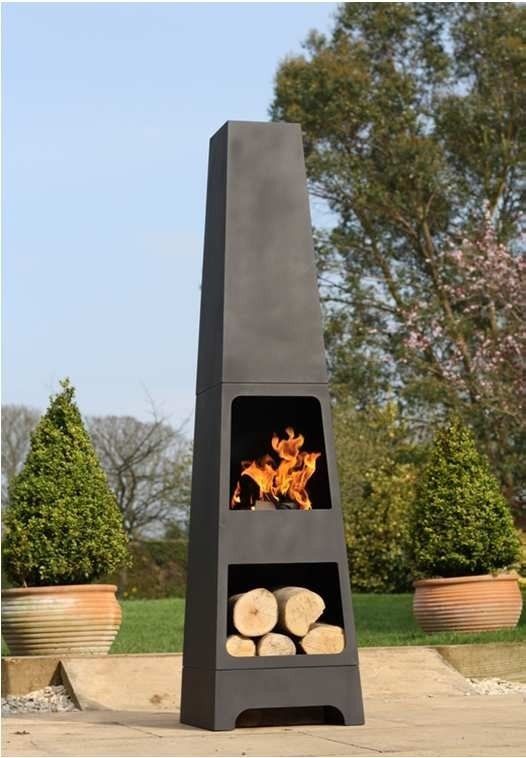 HEAT Oslo Fireplace with Wood Storage HEAT Oslo Fireplace with Wood Storage