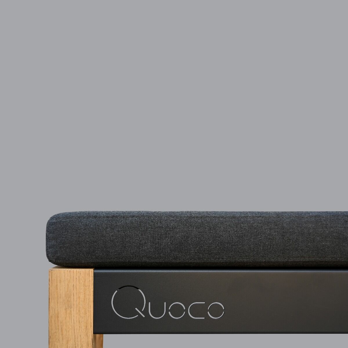 Quoco Panca Sofa with Sunbrella Cushions