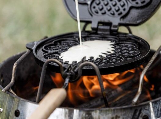 Petromax Cast-iron Waffle Iron