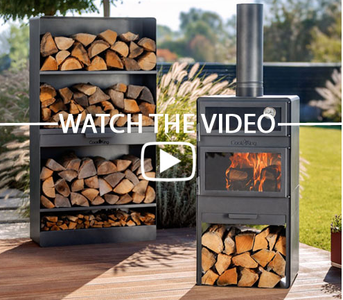 CookKing Garden Fireplace Vento with Oven