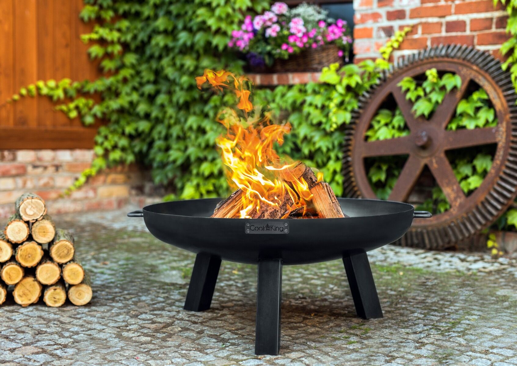 CookKing Firebowl Polo Ø70 cm + Lid with Rim