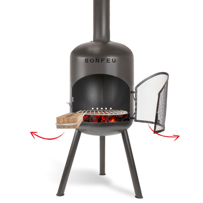 BonFeu BonBono Black Fireplace