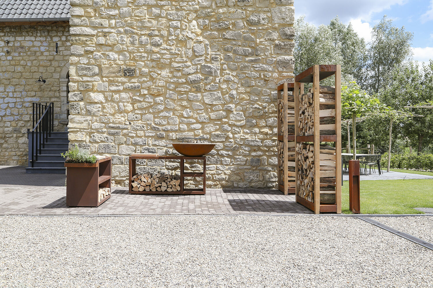 Quoco PIATTO TAVOLO Corten Large Quoco PIATTO TAVOLO Corten Large