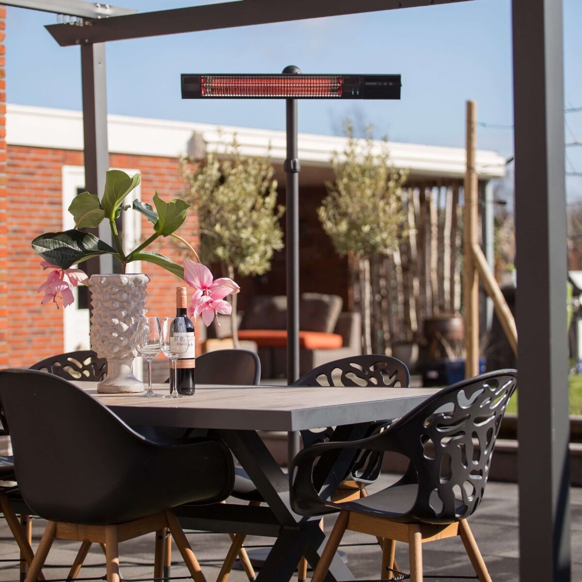 Sunred Heater Royal Diamond Dark Standing 2500