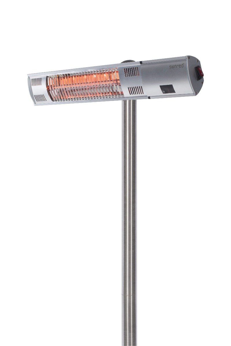 Sunred Heater Royal Diamond Silver Standing 2000