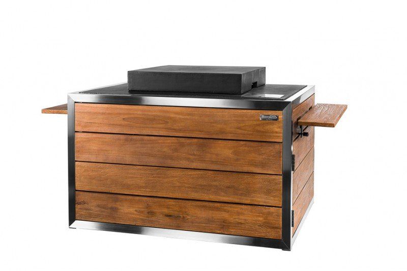 Happy C. Table lid Composite Black