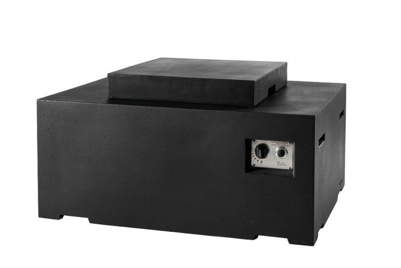 Happy C. Table lid Composite Black