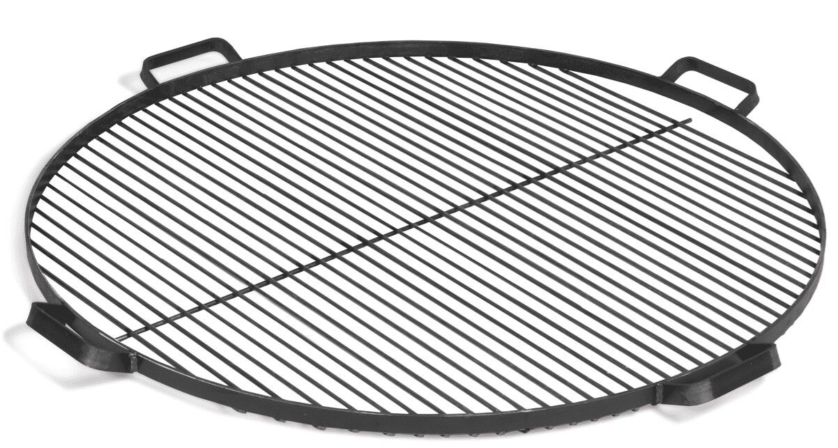 CookKing Black Steel Grill Grid with 4 Handles