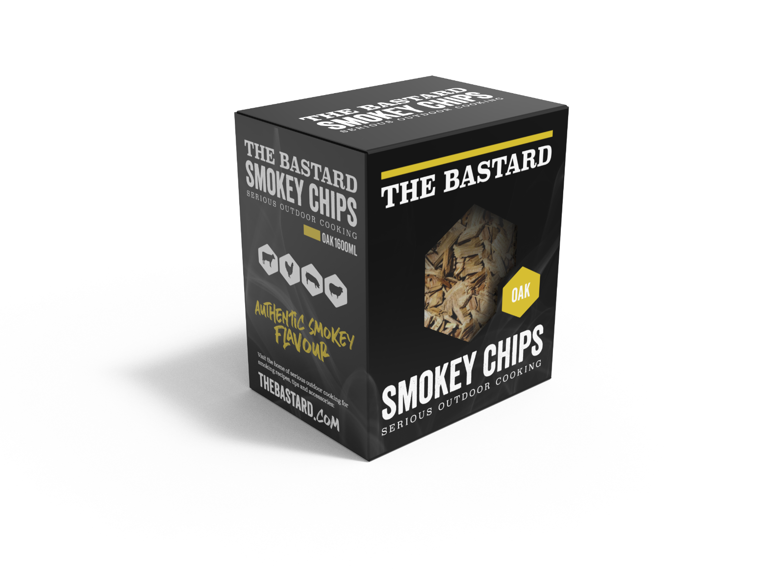The Bastard Smokey Chips 500 gram