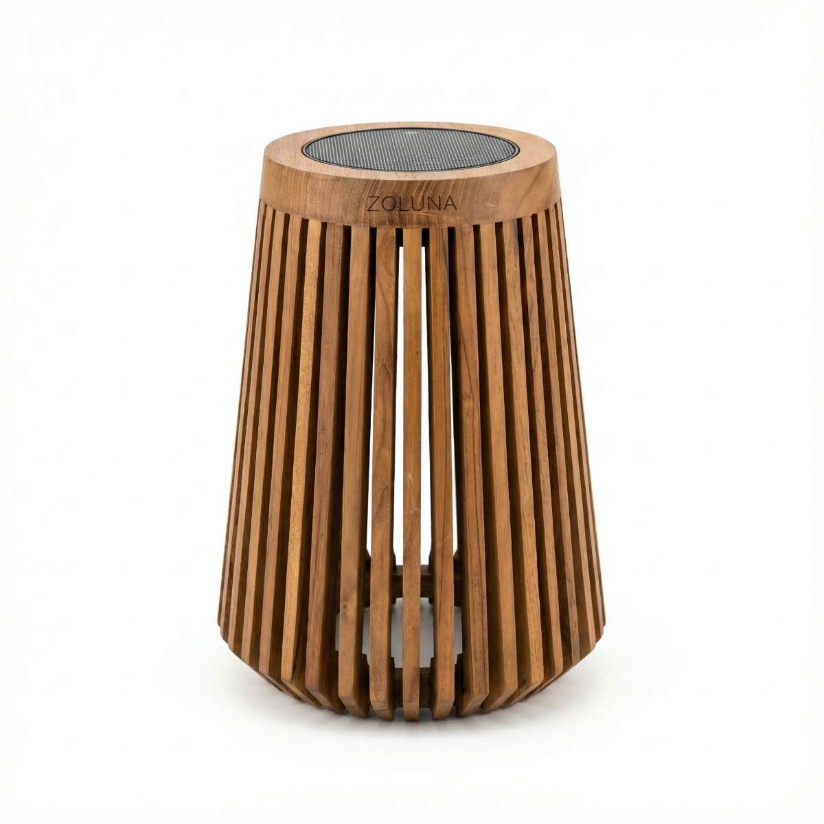 ZOLUNA solar floor lamp Lon L teak