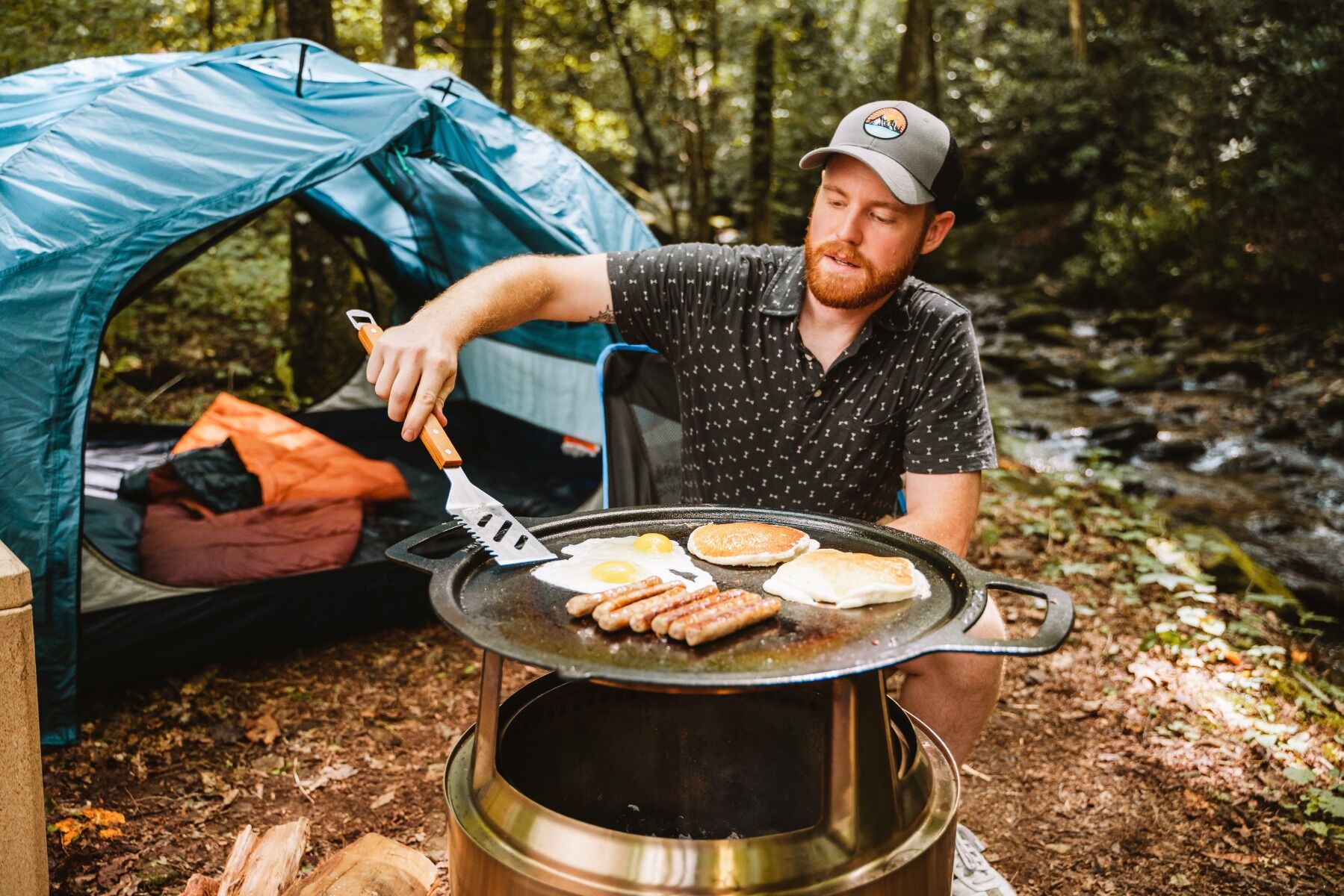 Solo Stove Adapter + Plancha for Fire Pit Bonfire