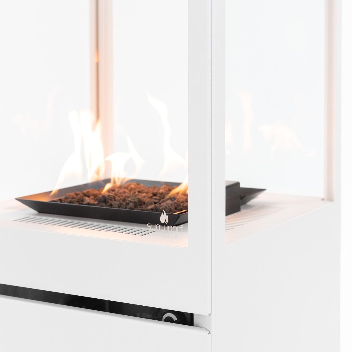 Sunwood Marino Fireplace White