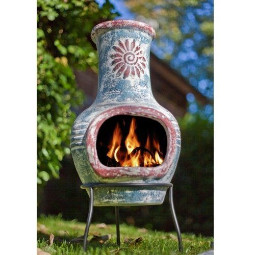 La Hacienda Swirl Small Mexican Fireplace