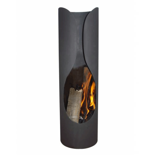 GardenMaxX Masaya Black Fireplace
