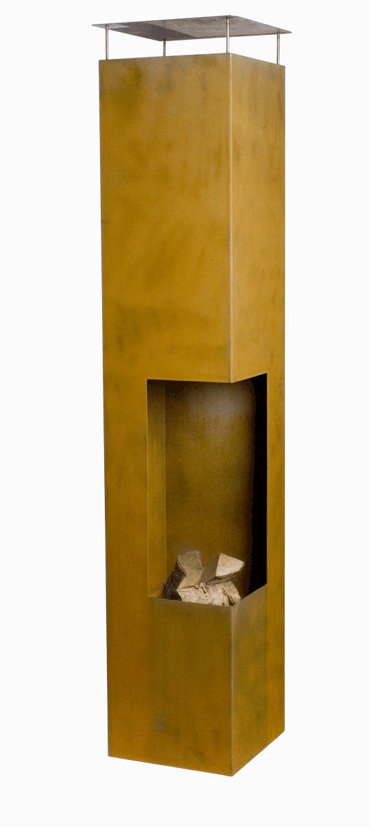 GardenMaxX Tacora Corten Fireplace