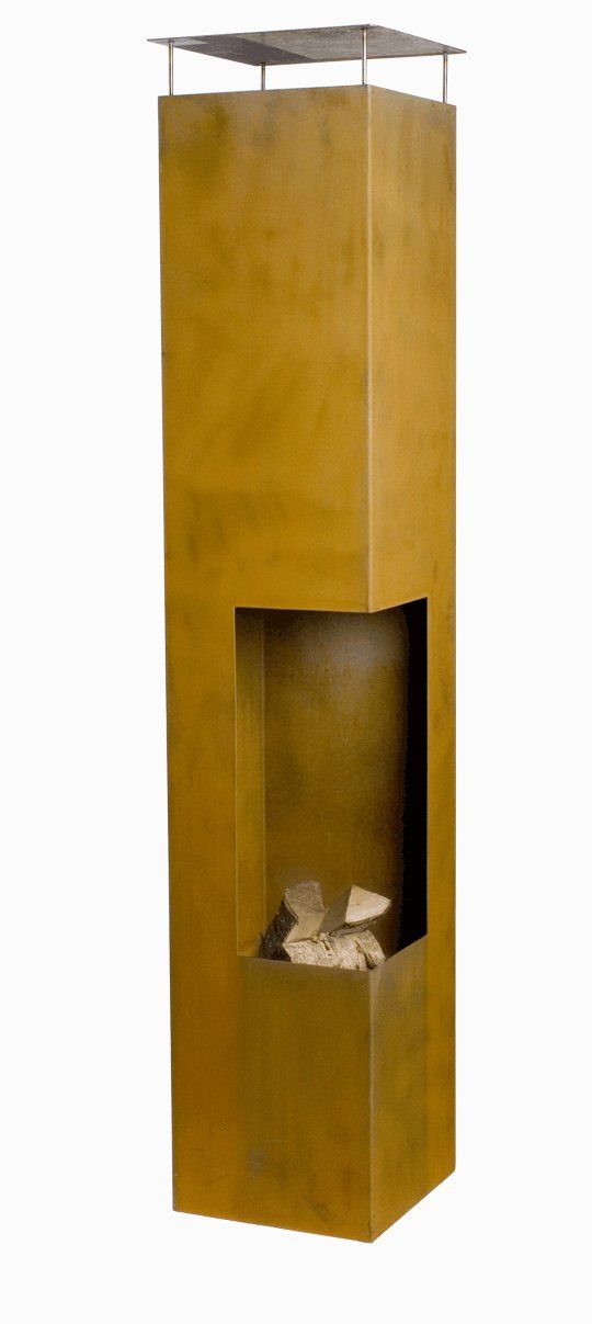 GardenMaxX Tacora XL Corten Fireplace