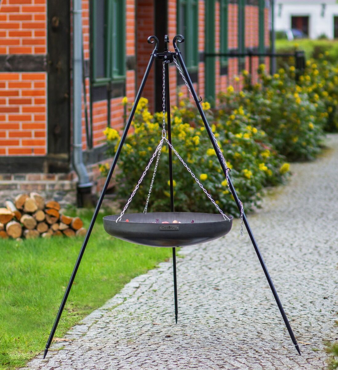 CookKing Tripod 180 cm with Wok 60 cm