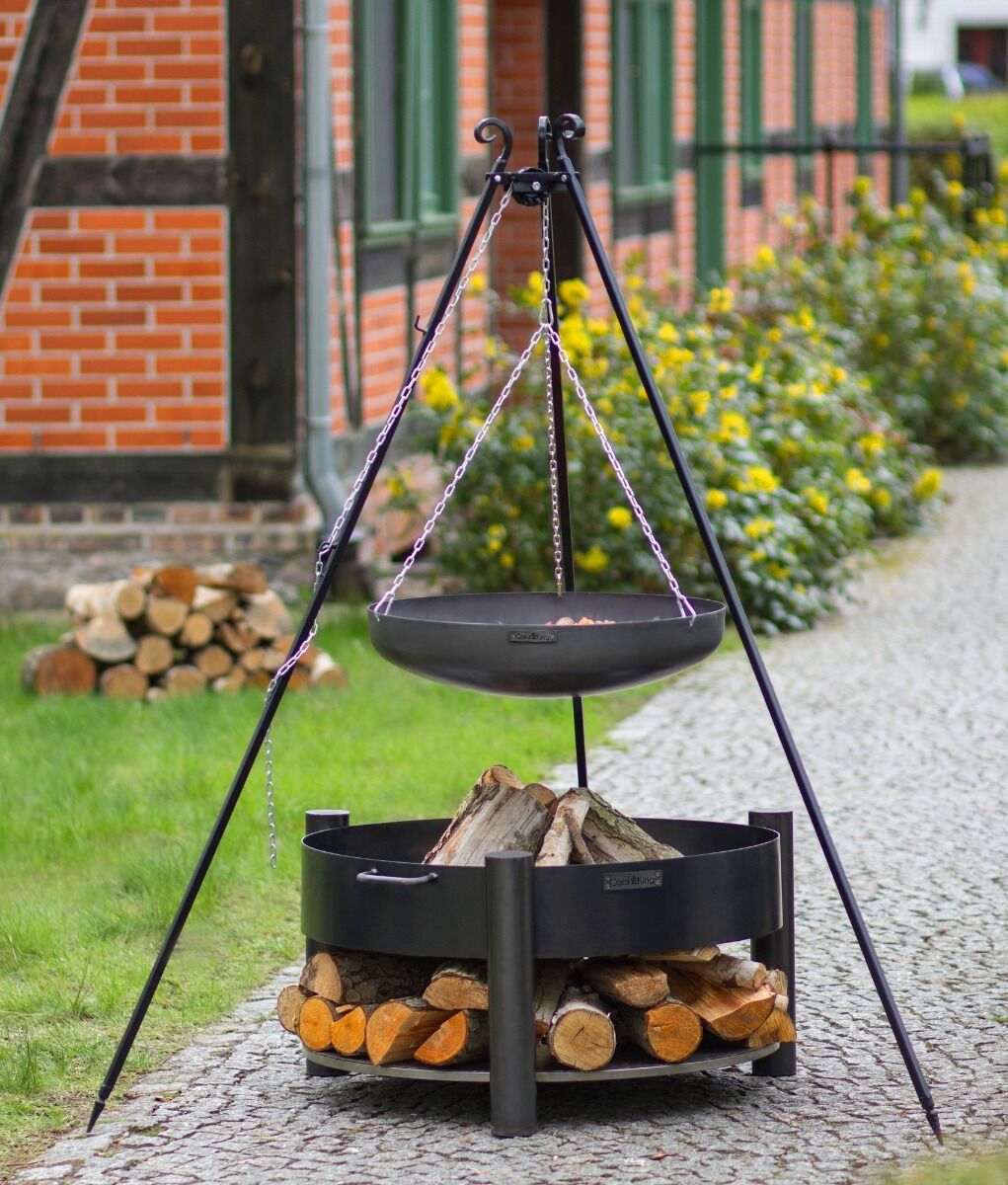 CookKing Tripod 180 cm with Wok 70 cm