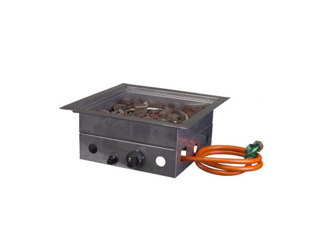 Cosi Fires built-in burner Square