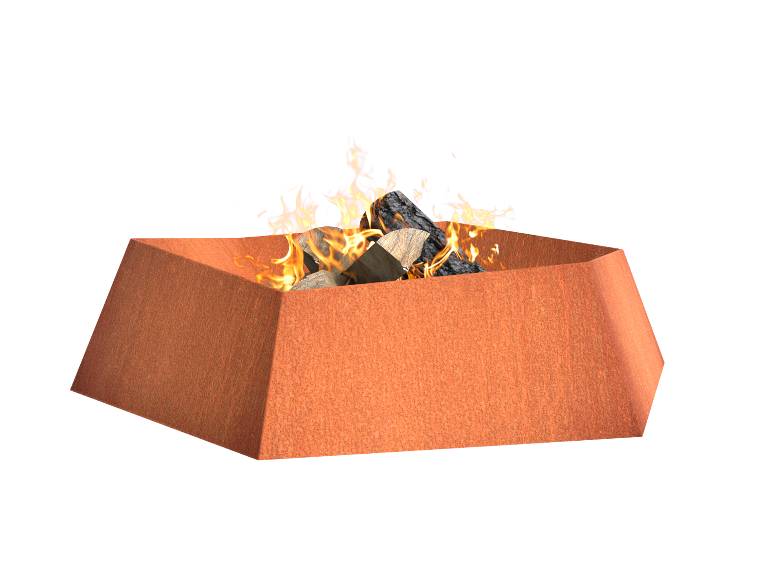 FORNO Fire Bowl Forma CortenSteel