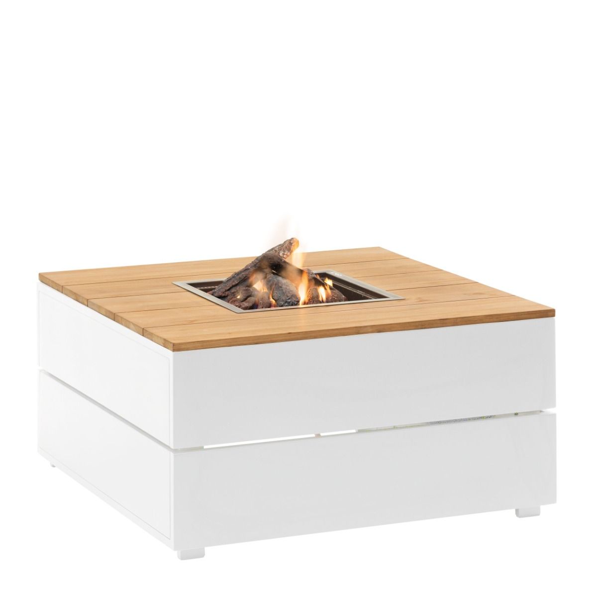 Cosi Fire Table Cosipure 100 White/Teak