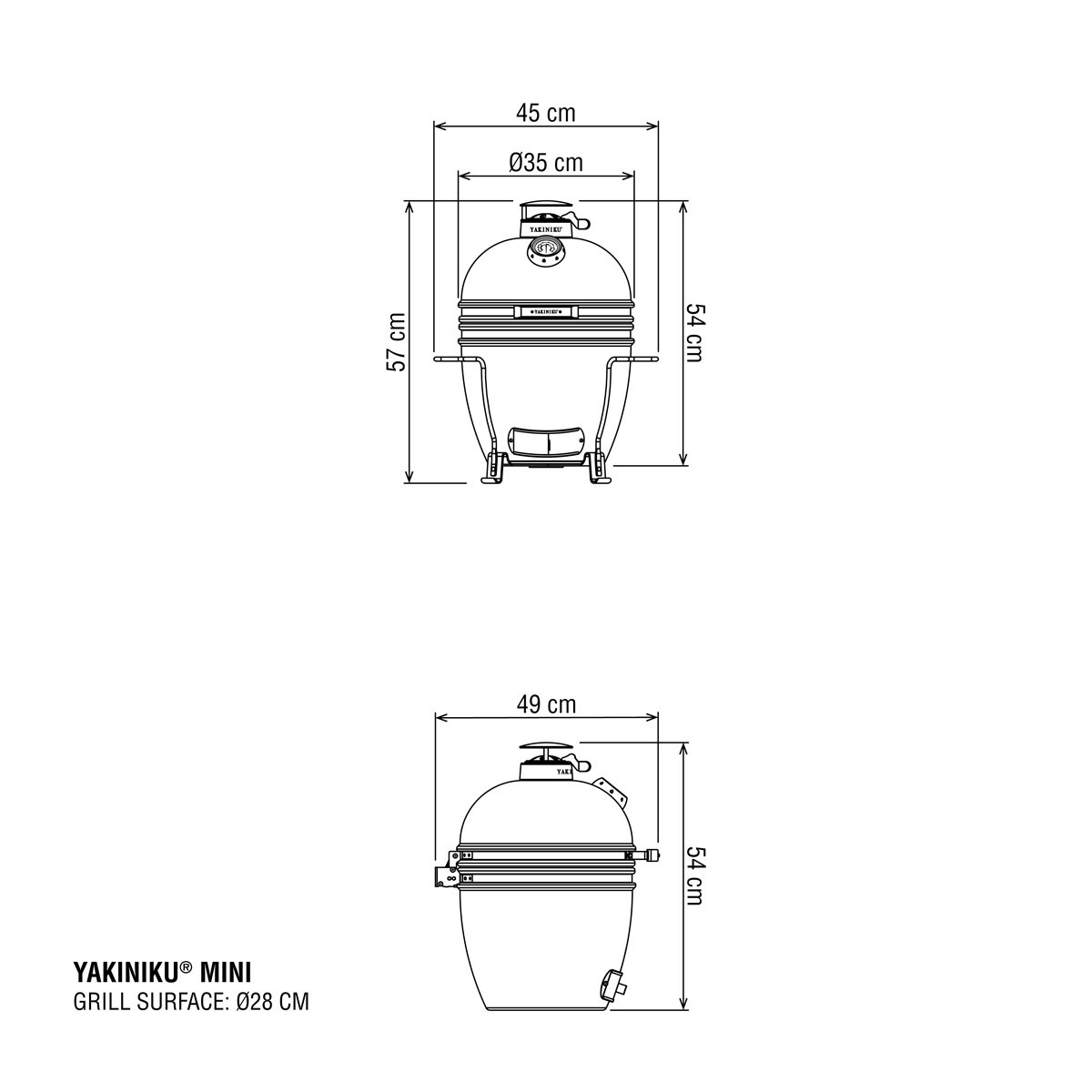YAKINIKU kamado grill MINI basic