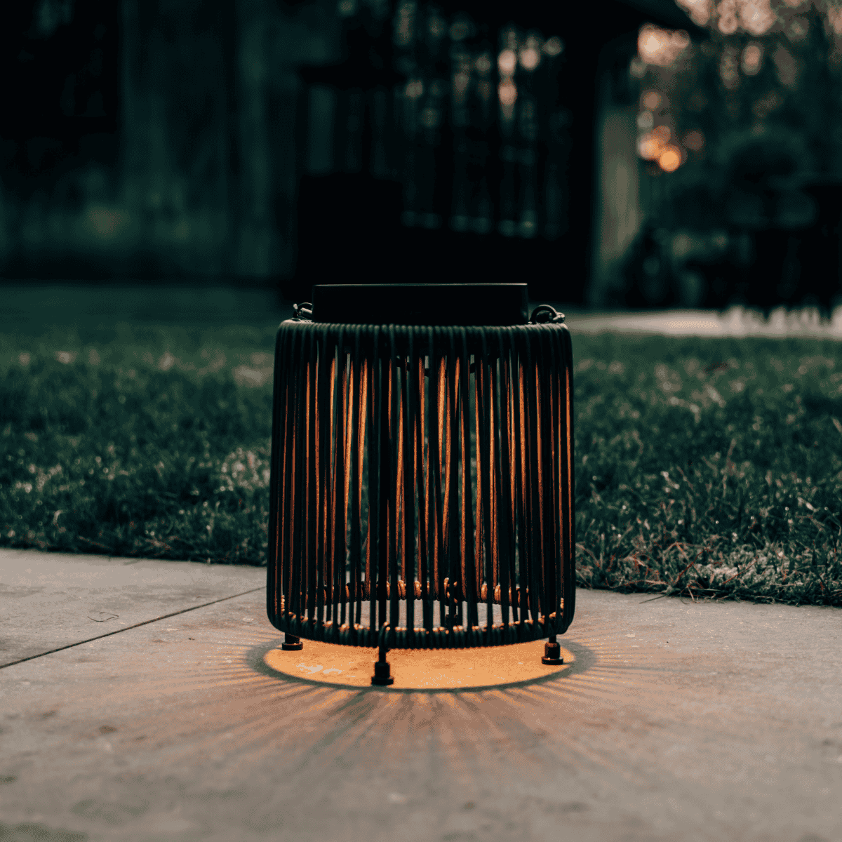 ZOLUNA solar floor lamp Luca deep coal