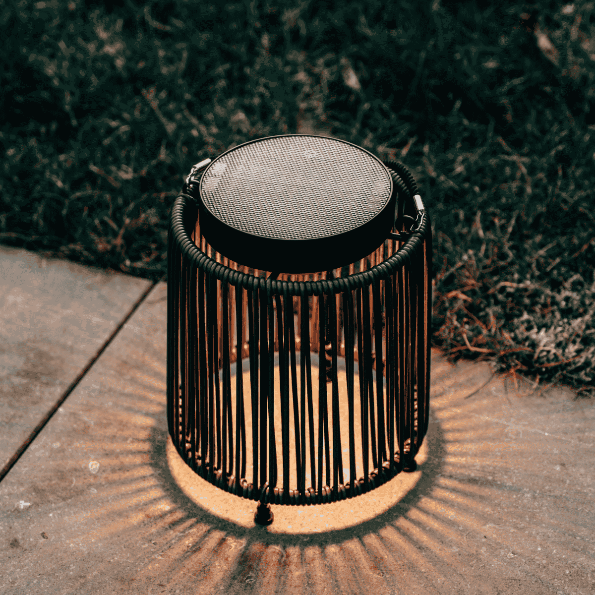 ZOLUNA solar floor lamp Luca deep coal