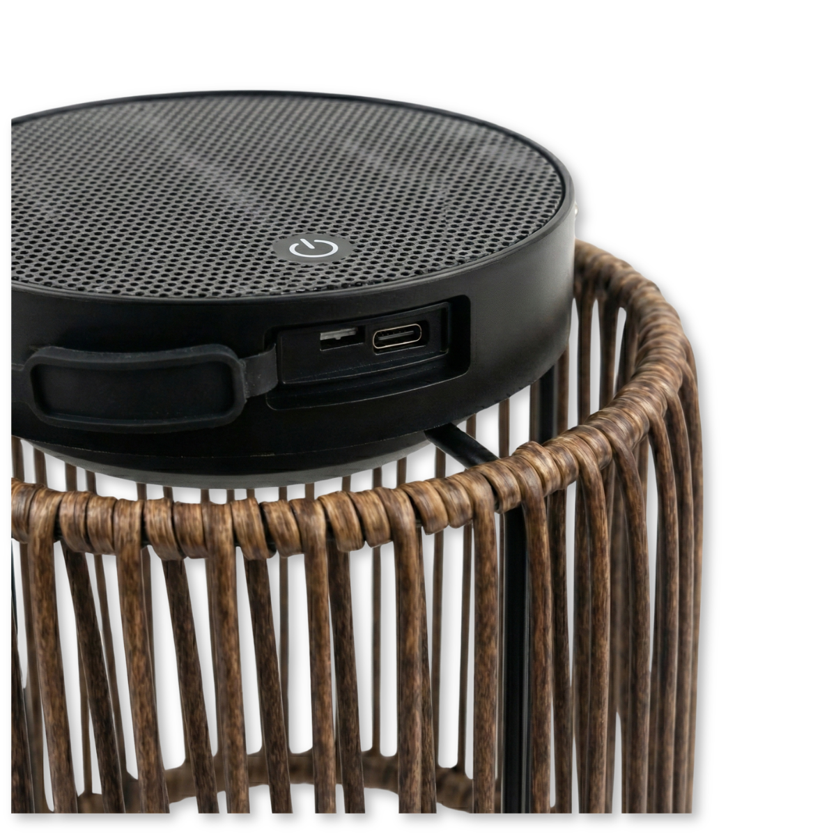 ZOLUNA solar floor lamp Luca light oak