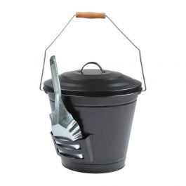 Bucket with Shovel │ Firepit-online.com
