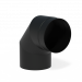 FORNO Curve 90° Black (Ø20cm)