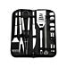 HEAT BBQ tool set Enkel 17-piece