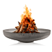 MOODZ Firebowl Stainless Steel Ø80 cm