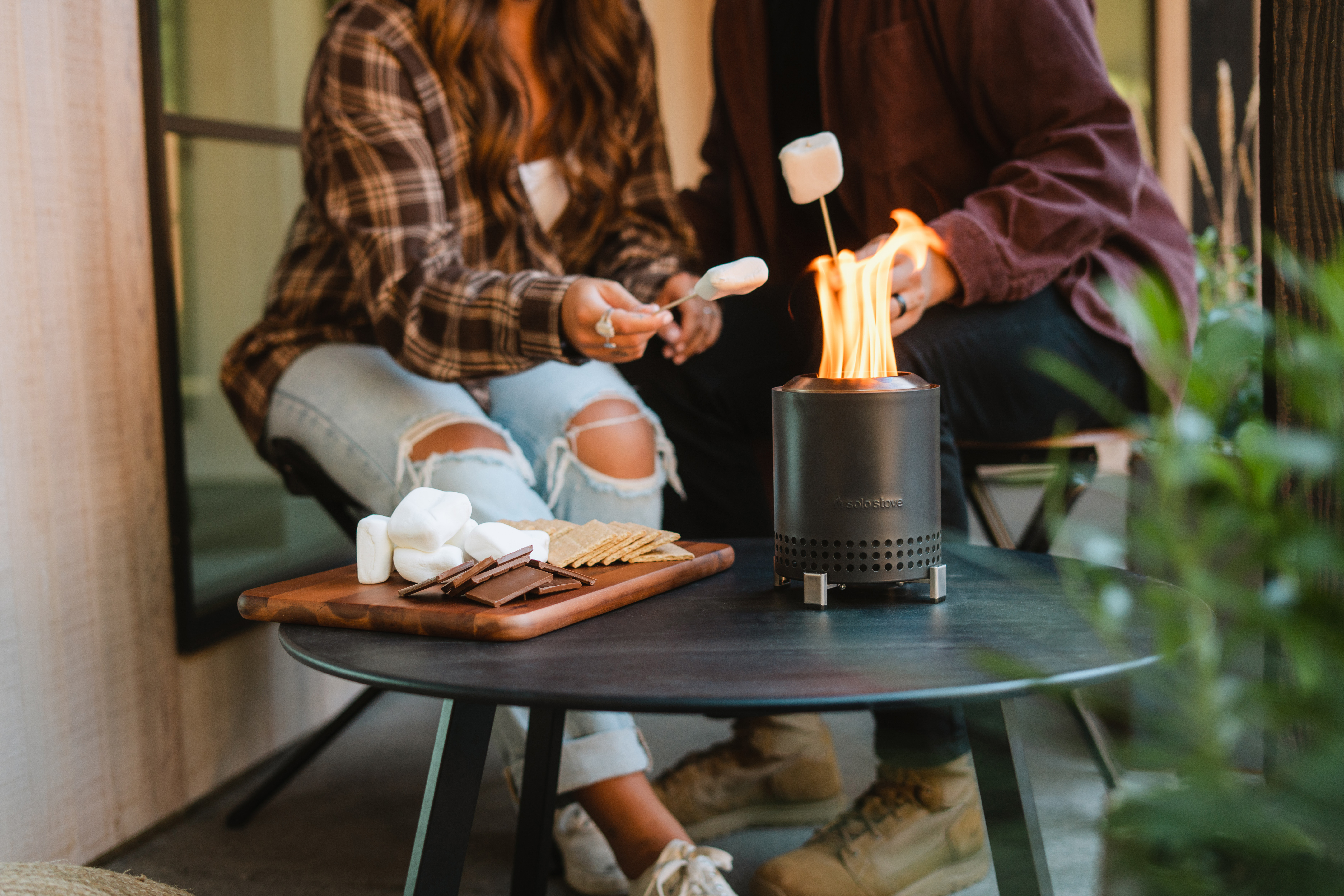 smokeless fire pit
