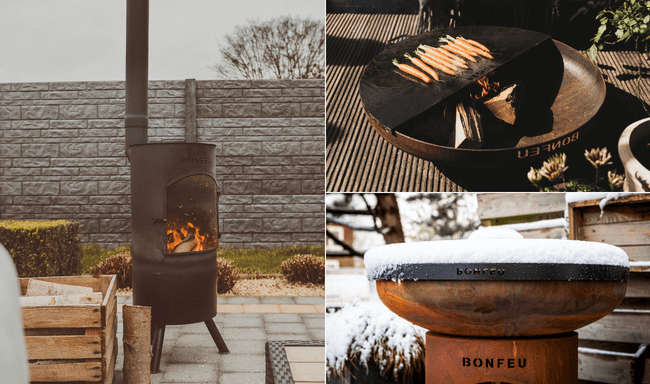 BonFeu: from garden fireplace to complete outdoor kitchen