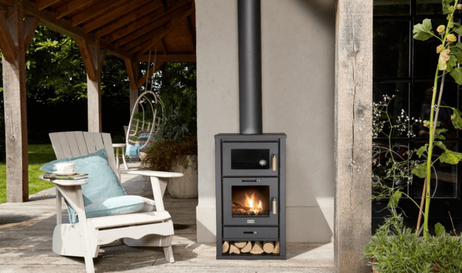 Outdoor wood stove installation: safety, use and types of stoves}