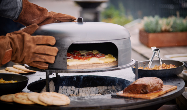 The tastiest pizzas from your own outdoor pizza oven
